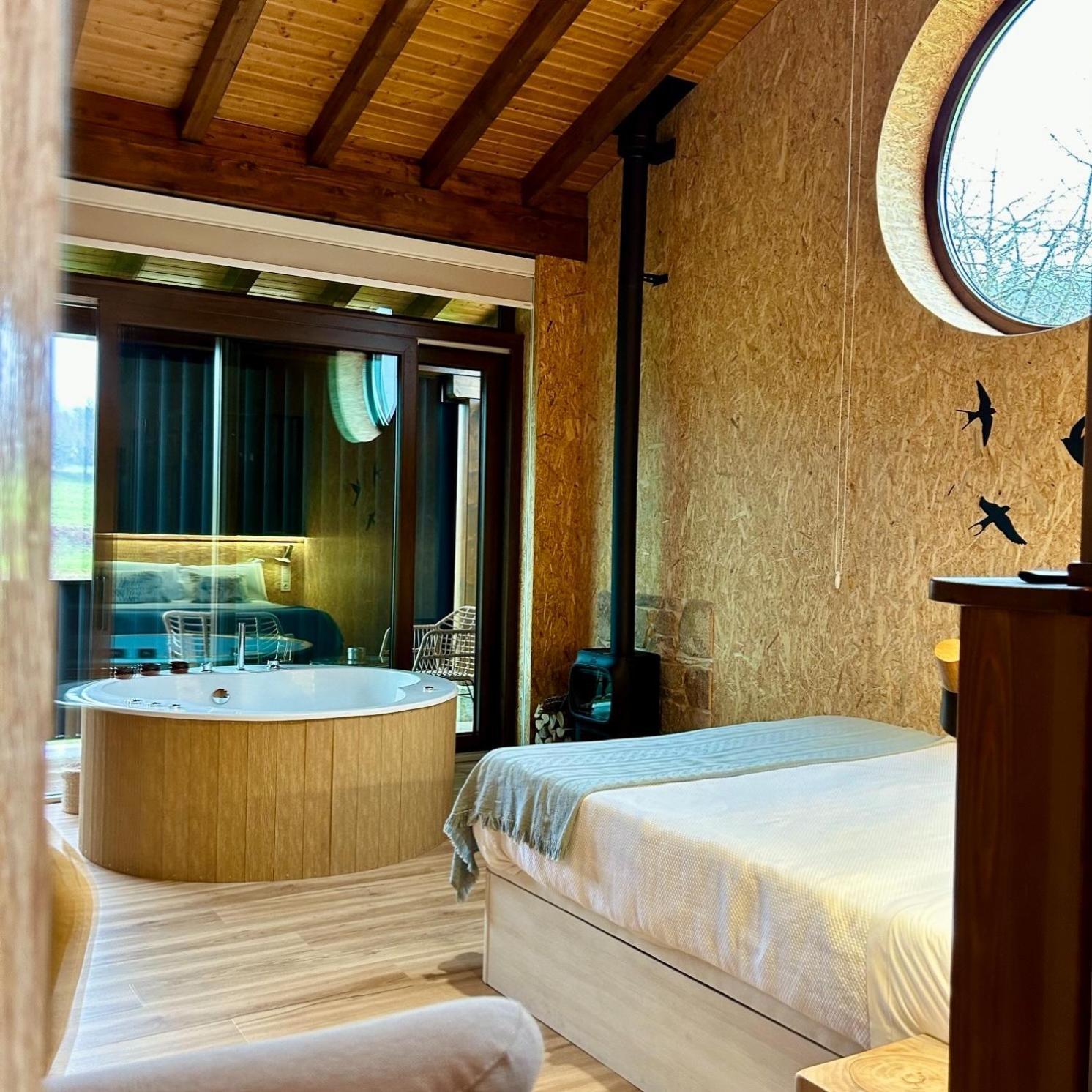 Remanso De Trasfontao Casa Das Arbores & Bubble Silleda Zewnętrze zdjęcie