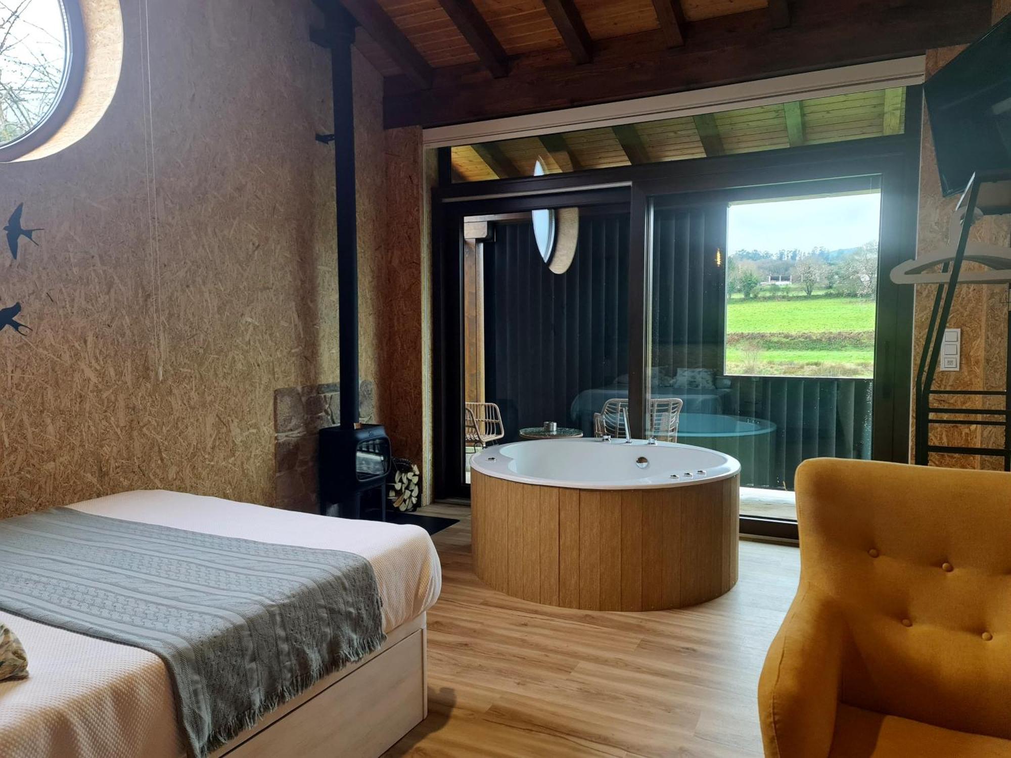 Remanso De Trasfontao Casa Das Arbores & Bubble Silleda Zewnętrze zdjęcie